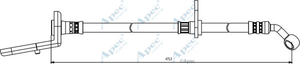 APEC BRAKING Jarruletku HOS3859